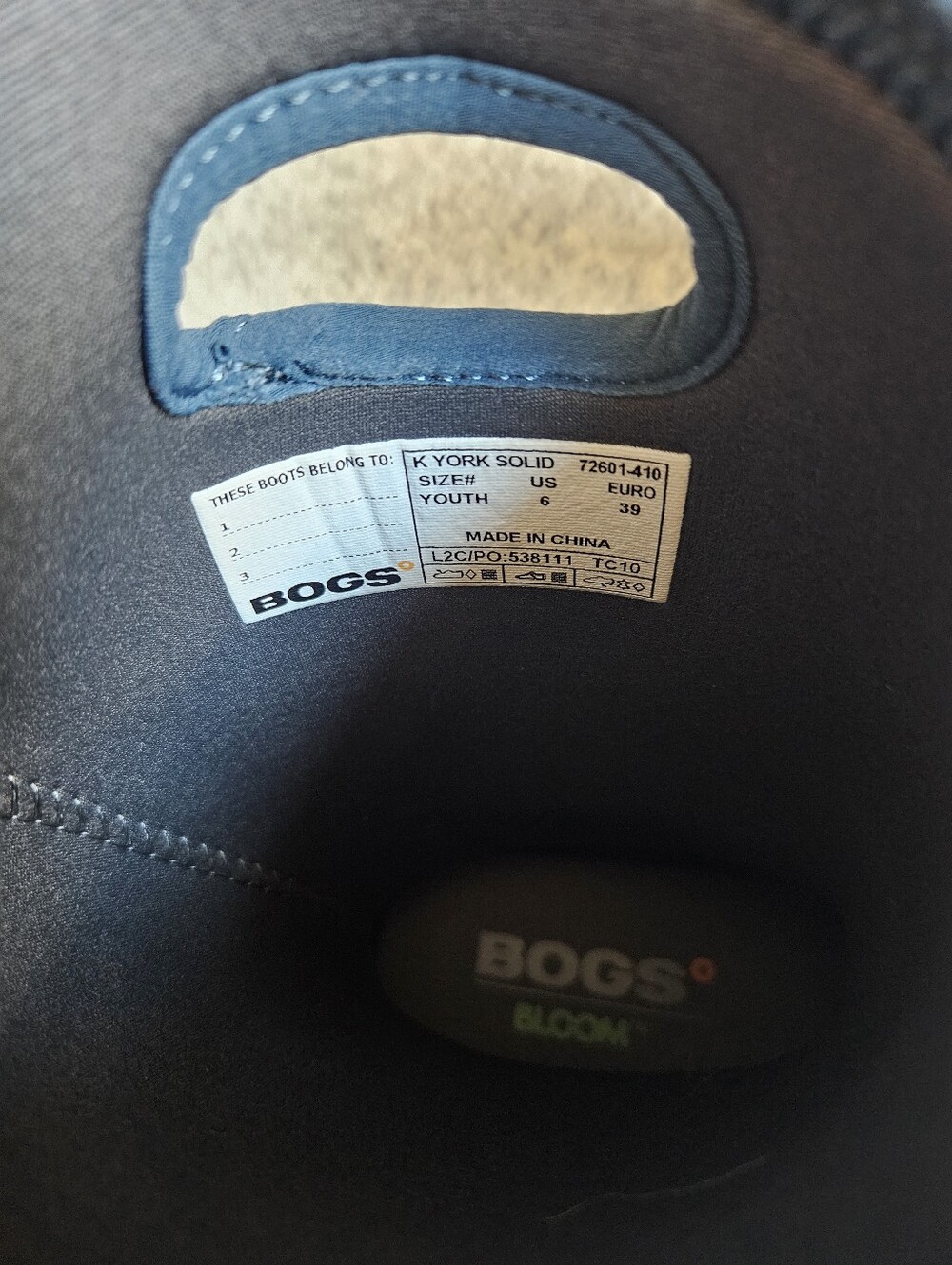 Bogs Navy Waterproof Pull-On Boots - Picture 5 of 5